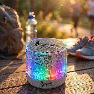 Source Unknown Lime Green Mini Bluetooth Speaker Pair